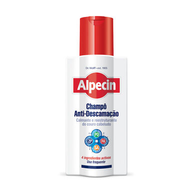 Alpecin Champô Anti-Descamação Champô Calmante Reestruturante Couro Cabeludo 250 ml 250 ml