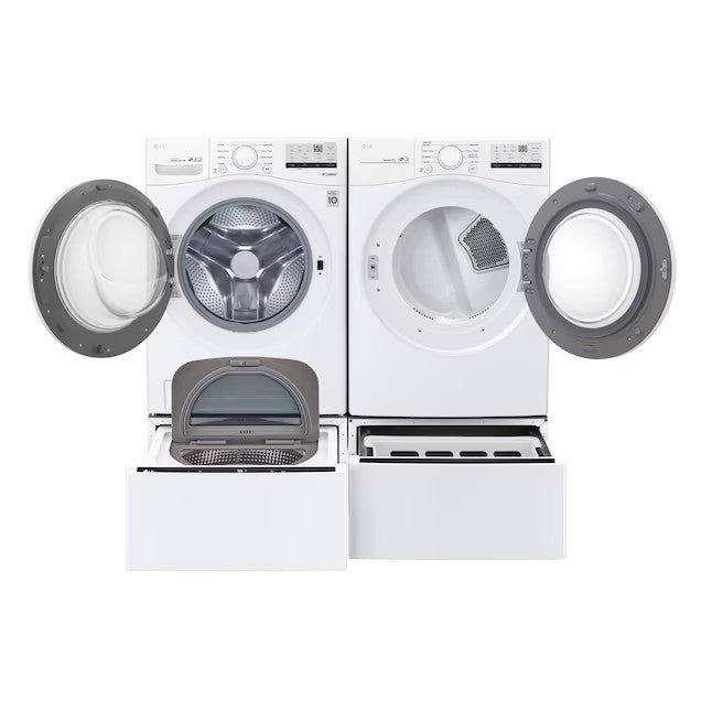 LG 4,5-Kubikfuß-Frontlader-Waschmaschine mit hoher Energieeffizienz (Weiß) ENERGY STAR