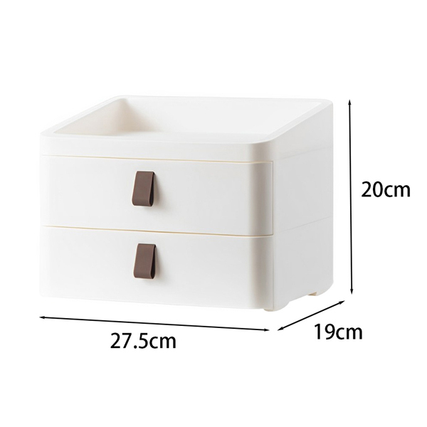Livingandhome Schreibtisch-Schubladenorganizer aus Kunststoff