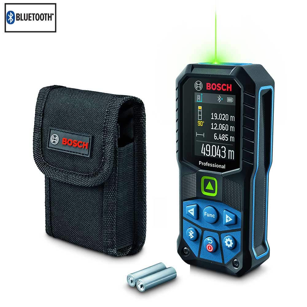 BOSCH 50M Green Beam Bluetooth-Entfernungsmesser GLM 50-27 CG 0.601.072.UK0