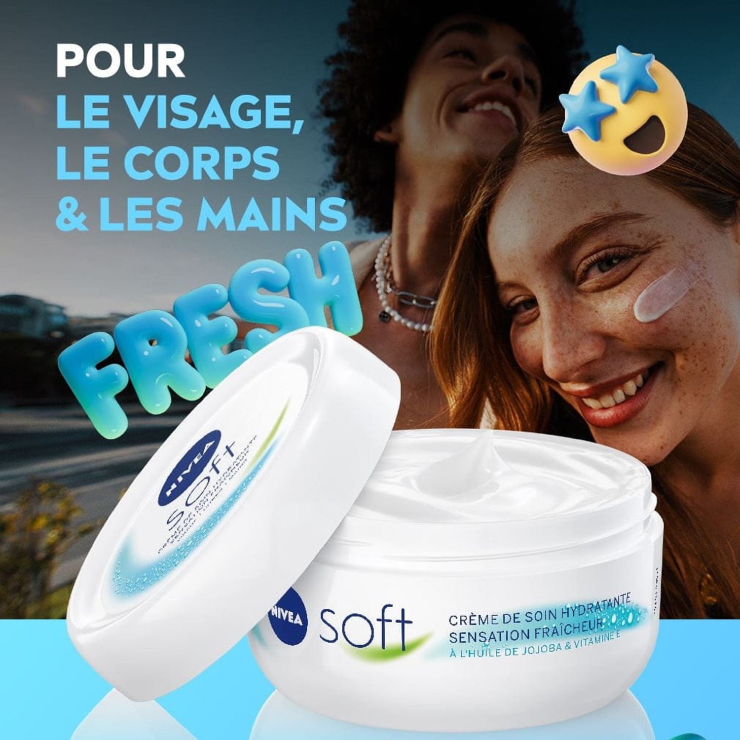 NIVEA Crème multi-usage hydratante visage corps et mains
