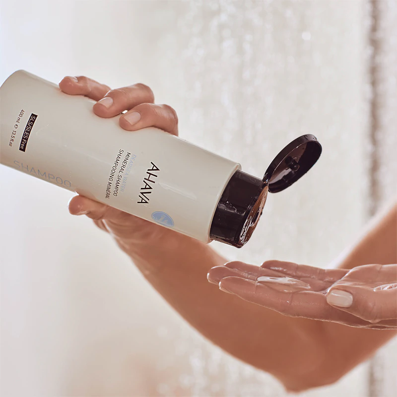 Shampoo Mineral de Água do Mar Morto AHAVA