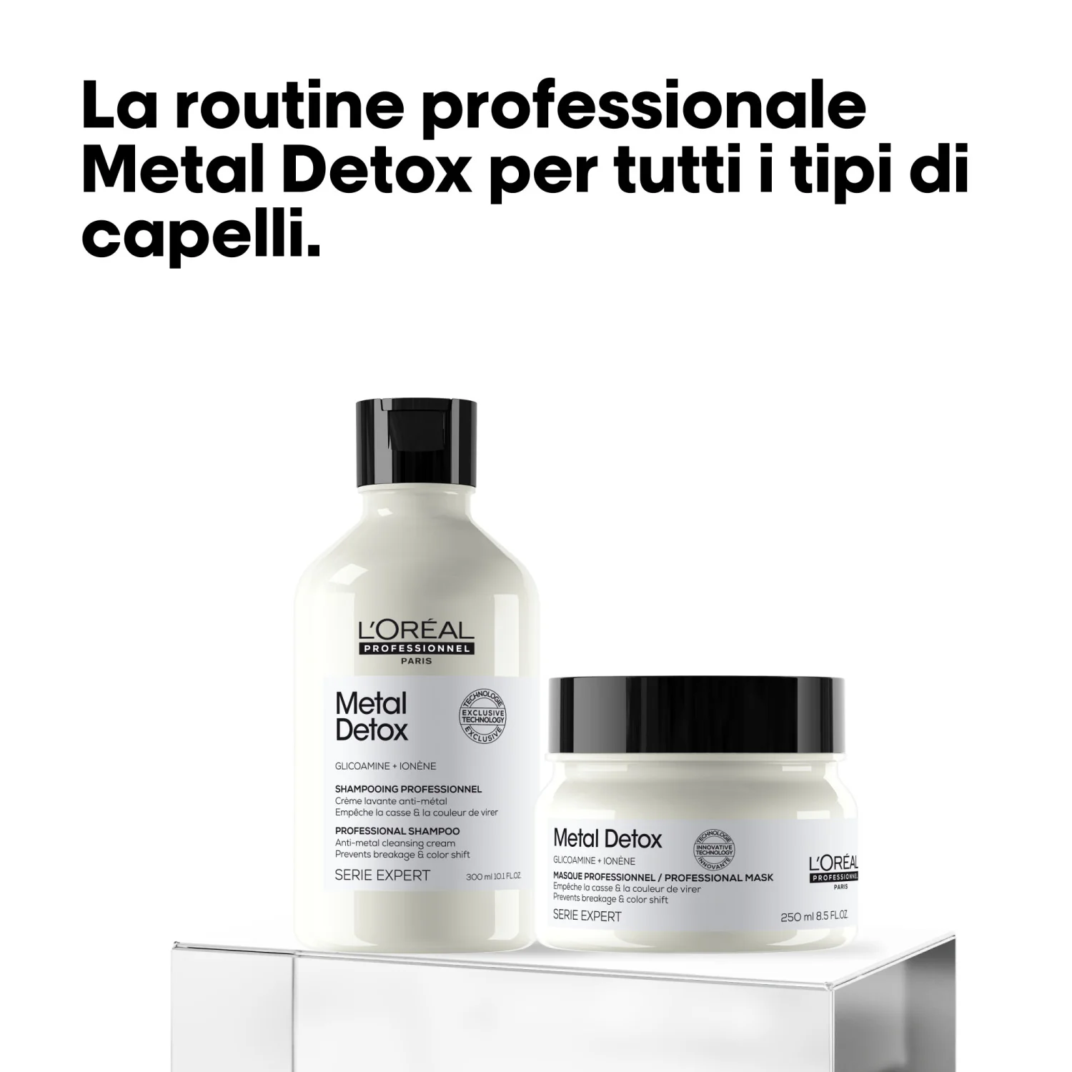 SERIE EXPERT New Cofanetto Metal Detox Duo - Cofanetti per Capelli