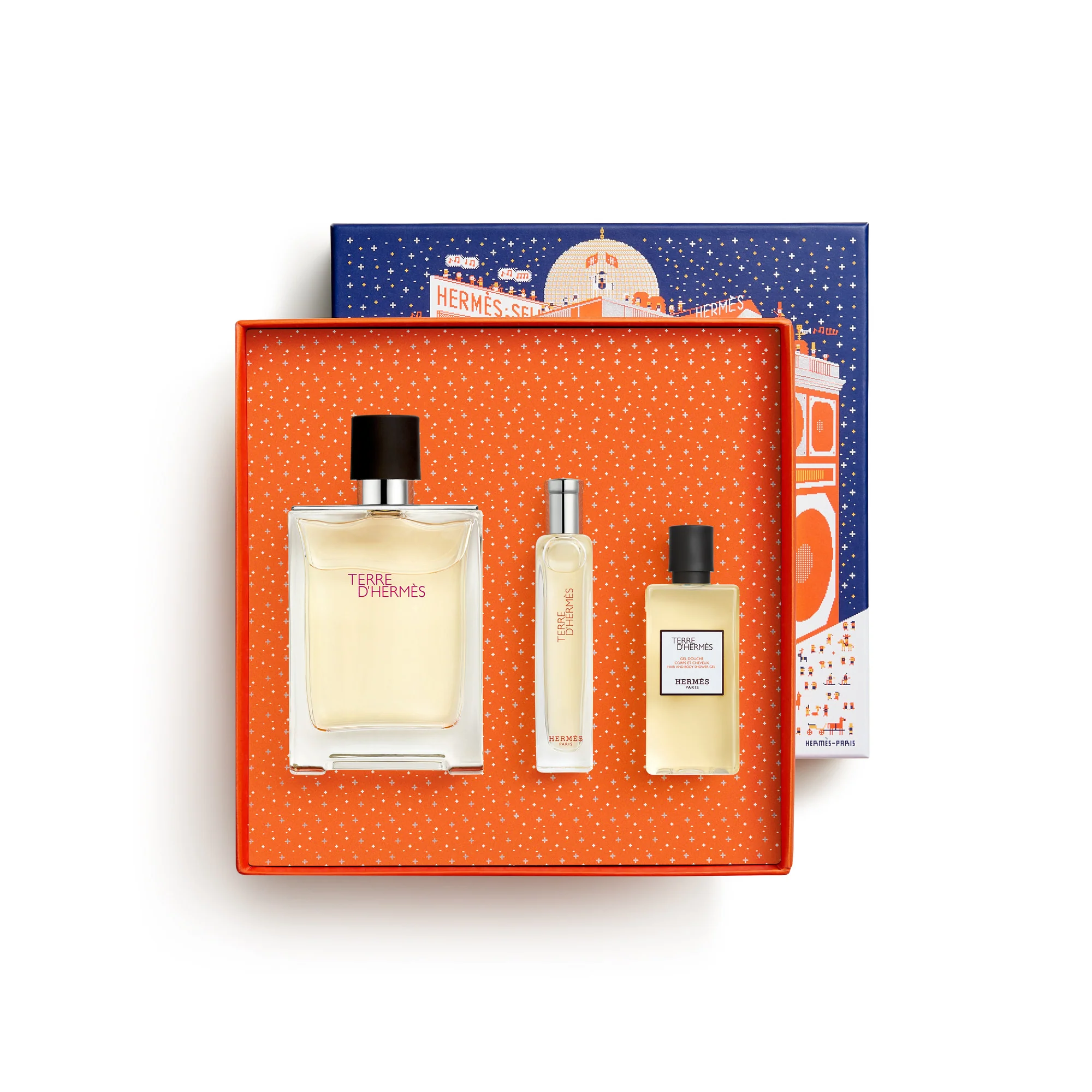 Terre d'Hermès Cofanetto Terre d’Hermès, Eau de Toilette - Cofanetto Profumo Uomo, Eau de Toilette, Bagno e Doccia