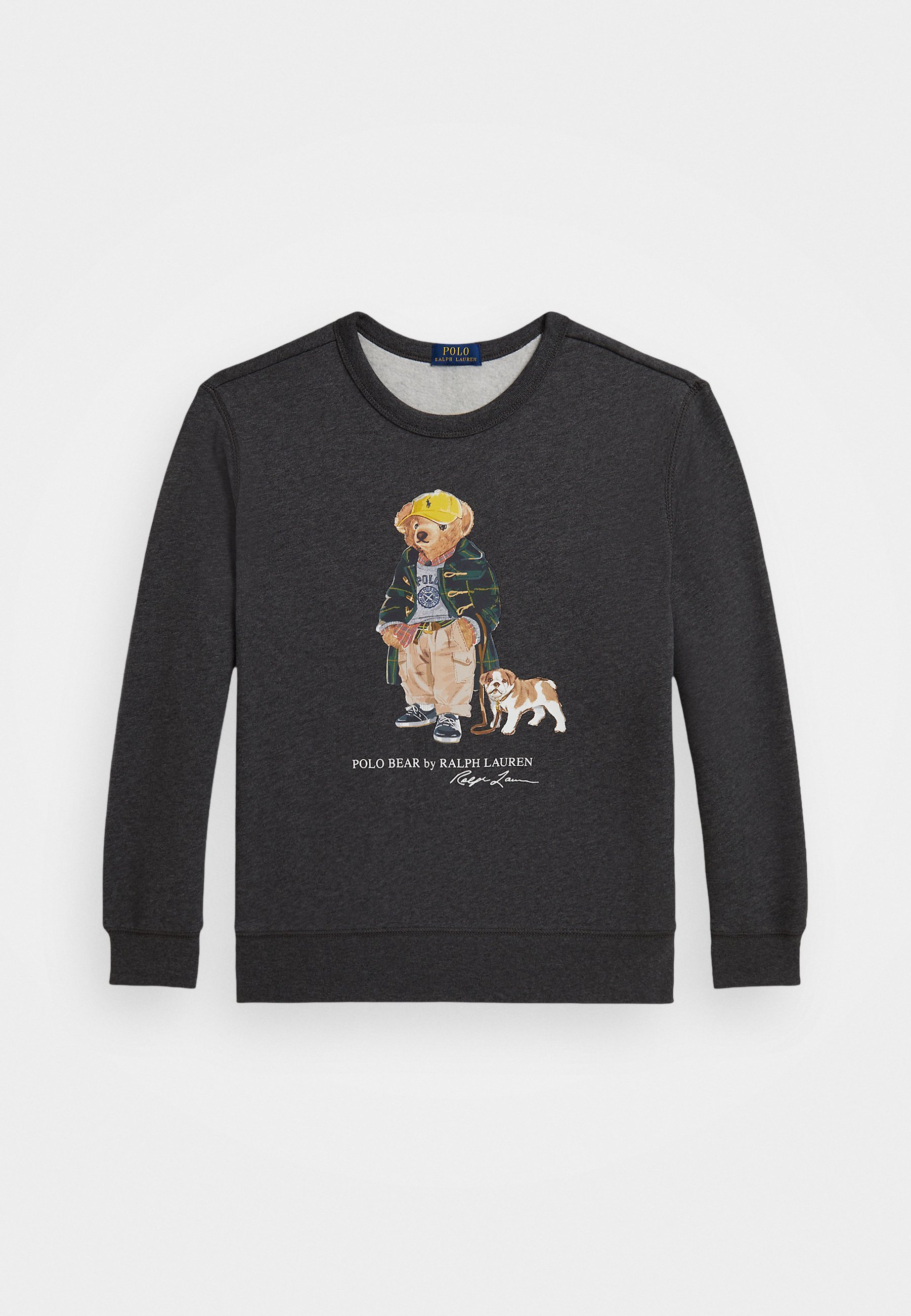Polo Ralph Lauren POLO BEAR HEATHERED SWEATSHIRT UNISEX - Bluza - windsor heather