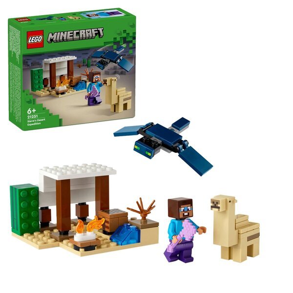 LEGO Minecraft 21251 Стивова пустињска експедиција