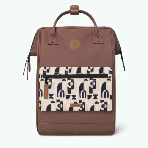 Cabaia Adventurer Großer Rucksack Carcassonne braun