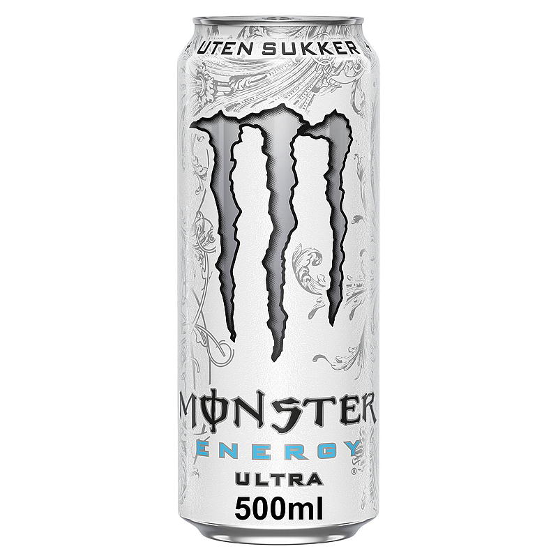 Monster Monster 500 ml energiajuoma Ultra White