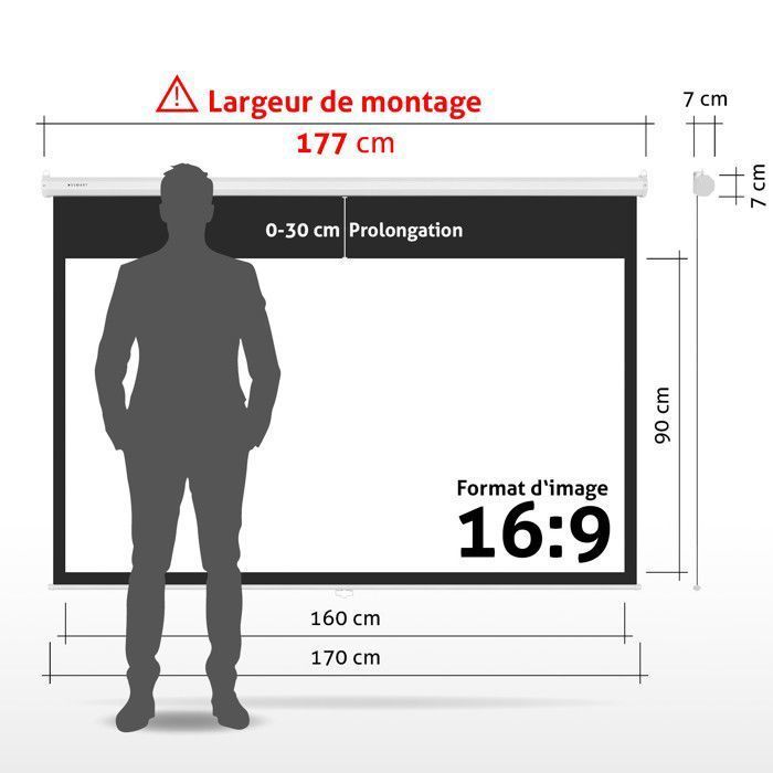 ESMART Economy EXR Toile store enrouleur 160 x 90 cm (72
