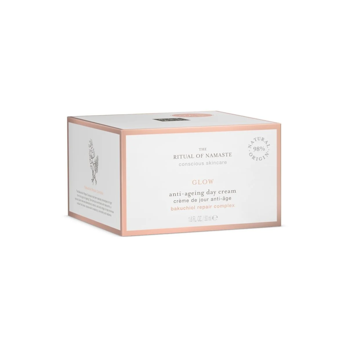 The Ritual of Namaste Glow Anti-Ageing Day Cream - Crema viso giorno antirughe, Crema viso giorno illuminante