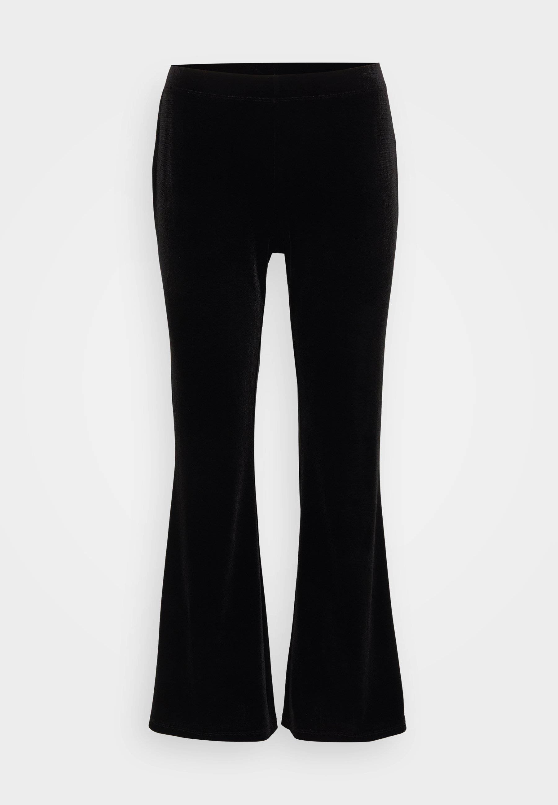 ONLY Petite ONLSMOOTH FLARED - Broek - zwart
