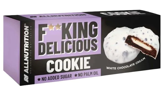 Allnutrition Fitking Delicous White Choco Cream - Cookie 128 g