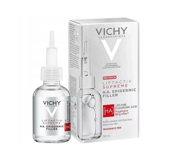 Vichy Liftactiv Supreme H.A. Epidermic Filler serum do twarzy i okolic oczu 30 ml
