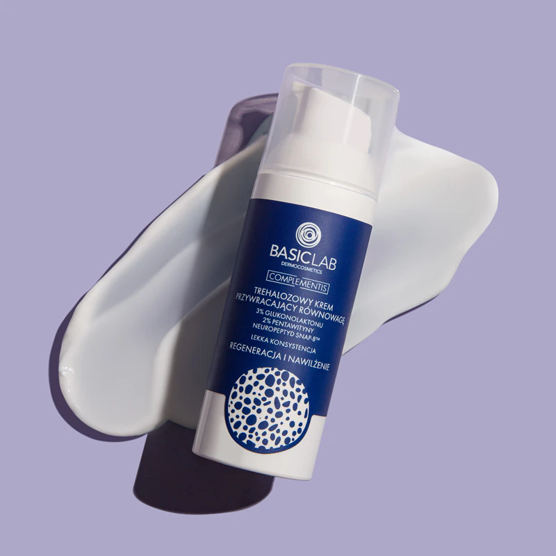 Ľahký regeneračný krém BasicLab Dermocosmetics Complementis s regeneračným účinkom