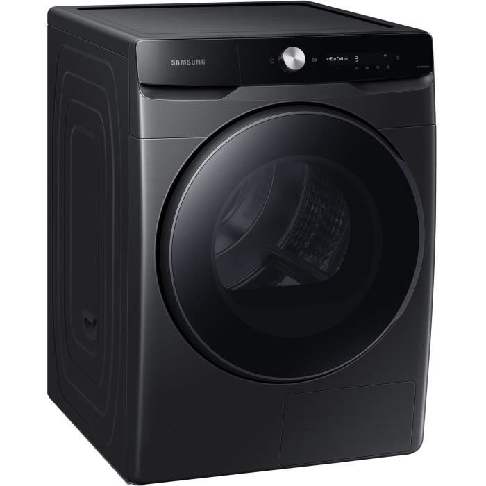SAMSUNG DV16DG8600BV Wärmepumpen-Wäschetrockner – 16 kg – Digital Inverter – B 84,4 cm – Optimal Dry – Schwarz