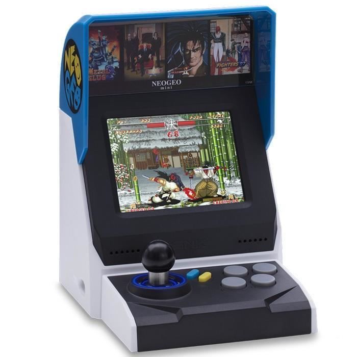 Neo Geo Mini International Edition Console - SNK - 40 games - White and black