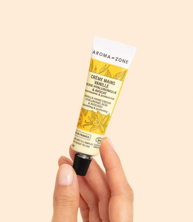 Handcrème met hyaluronzuur en biologische avocado - Vanille