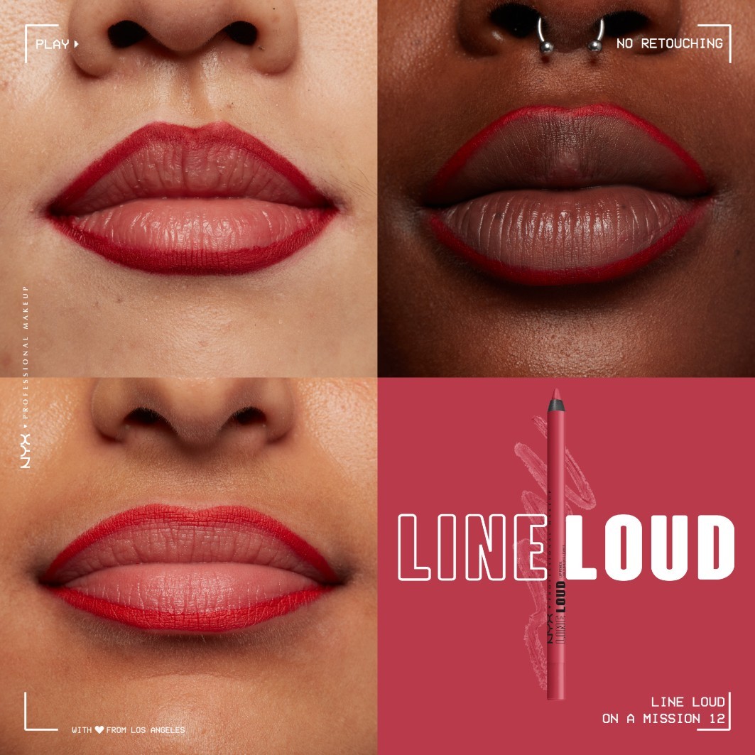 NYX Professional Makeup Lipliner Line Loud svinčnik za ustnice - 1,2 g