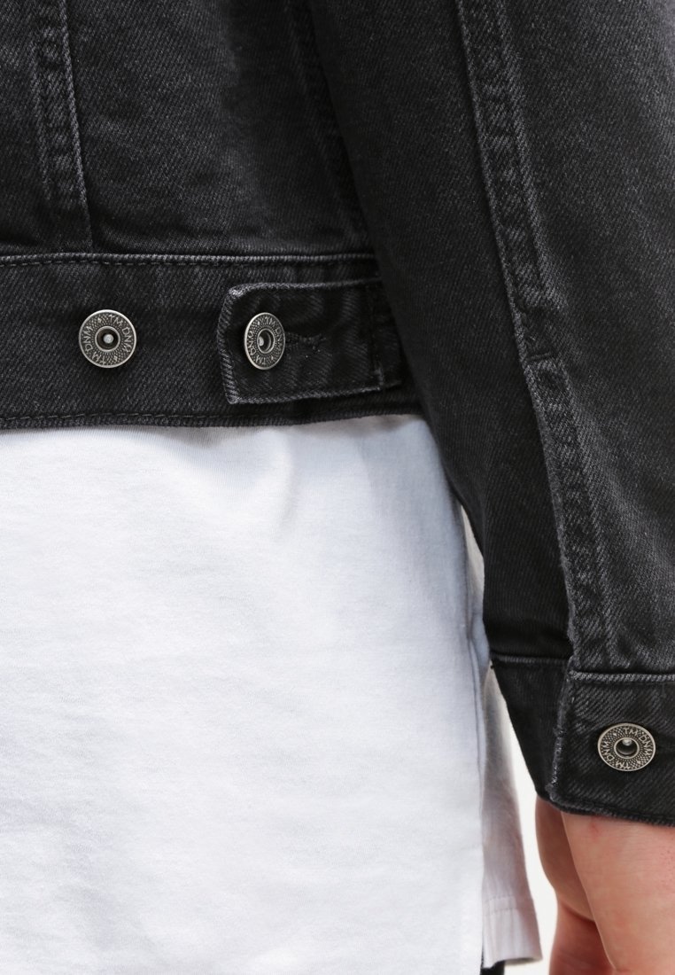 Topman spijkerjas - zwart