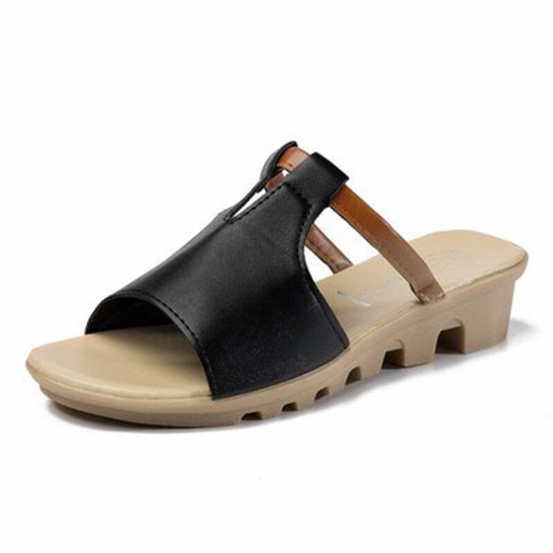 Sandales d'été à bout ouvert pour femmes, style bohème, confortables et tendance.