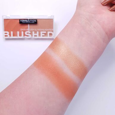 Colorete en polvo Relove Blushed Duo Queen 1 unidad 1 unidad