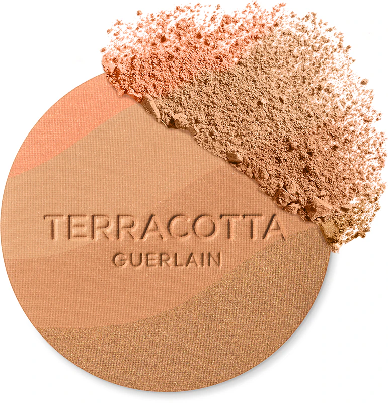 GUERLAIN Pó Bronzeador Iluminador Terracotta Golden Dunes Edição Limitada