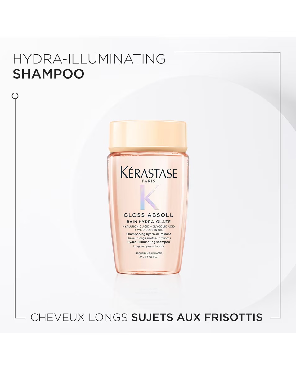 Set cadou KÉRASTASE Gloss Absolu Discovery pentru păr anti-electrizare