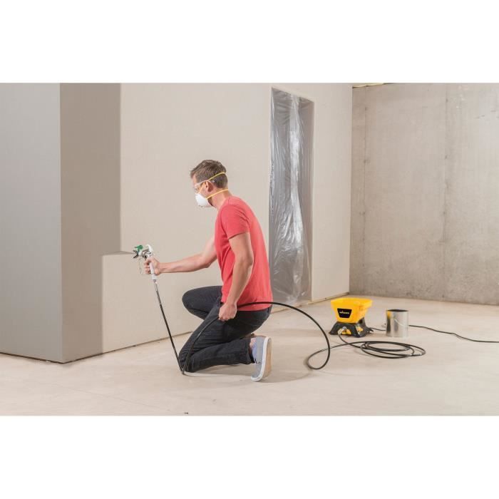 Pistolet à peinture WAGNER - Airless Control Series CS150M - Cuve 5,5 litres - Jaune