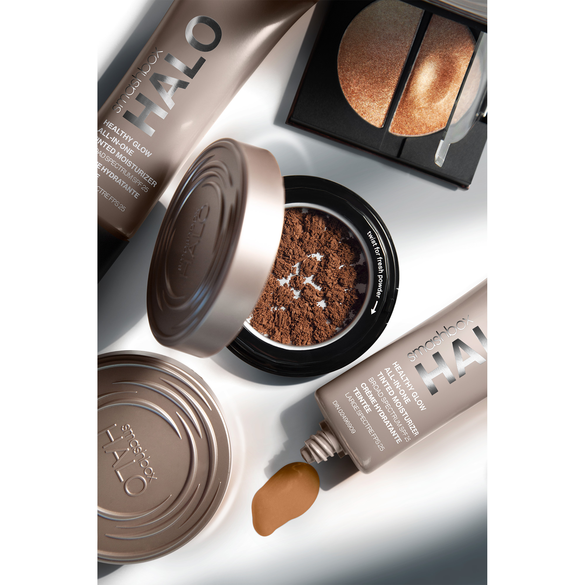 Halo Healthy Glow All-In-One színezett hidratáló SPF25 04 világossemleges - Smashbox