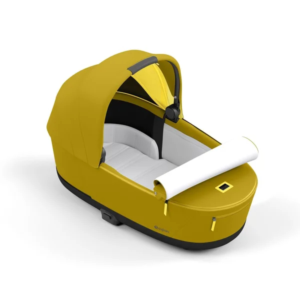 Kočárek Cybex Priam V4 hořčicově žlutá, rám chromově černý