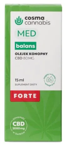 Cosma Cannabis Med Balans Forte Olejek doustny