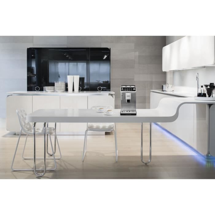 De'Longhi Autentica Espressomaschine mit integriertem Mahlwerk - ETAM29.510.SB - 4 Rezepte - Schwarz/Silber
