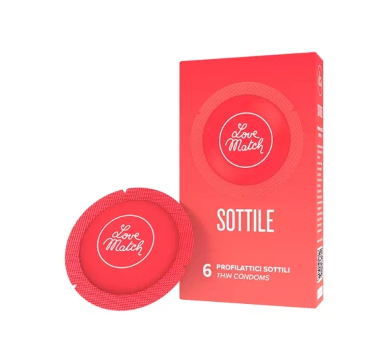 Love Match Sottile prezerwatywy 6 sztuk