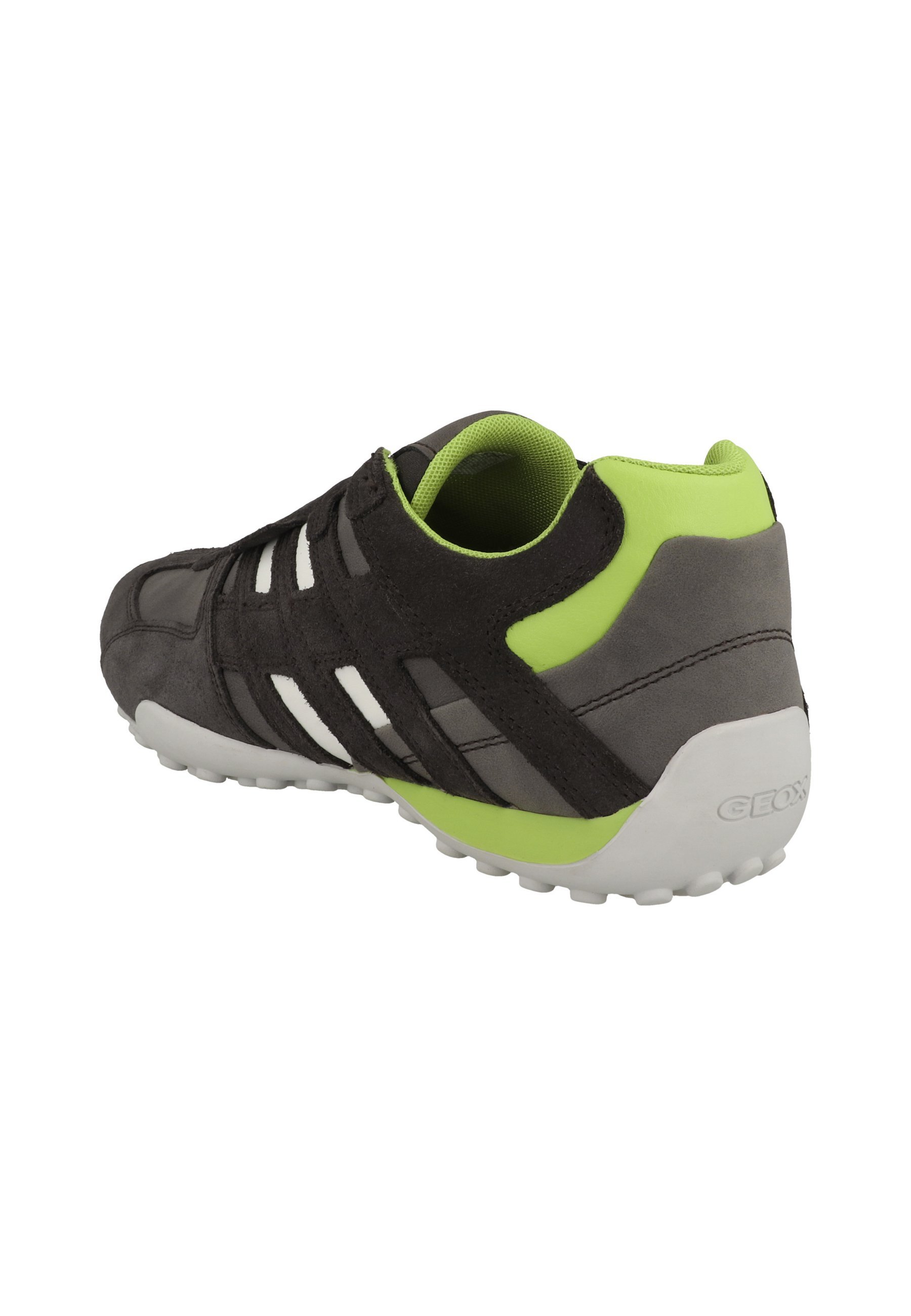Geox SNAKE - Chaussures sans lacets - vert citron graphite