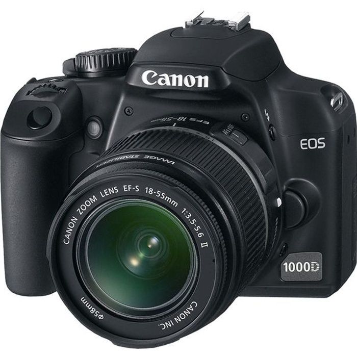 Canon EOS 1000D + EF-S 18-55mm