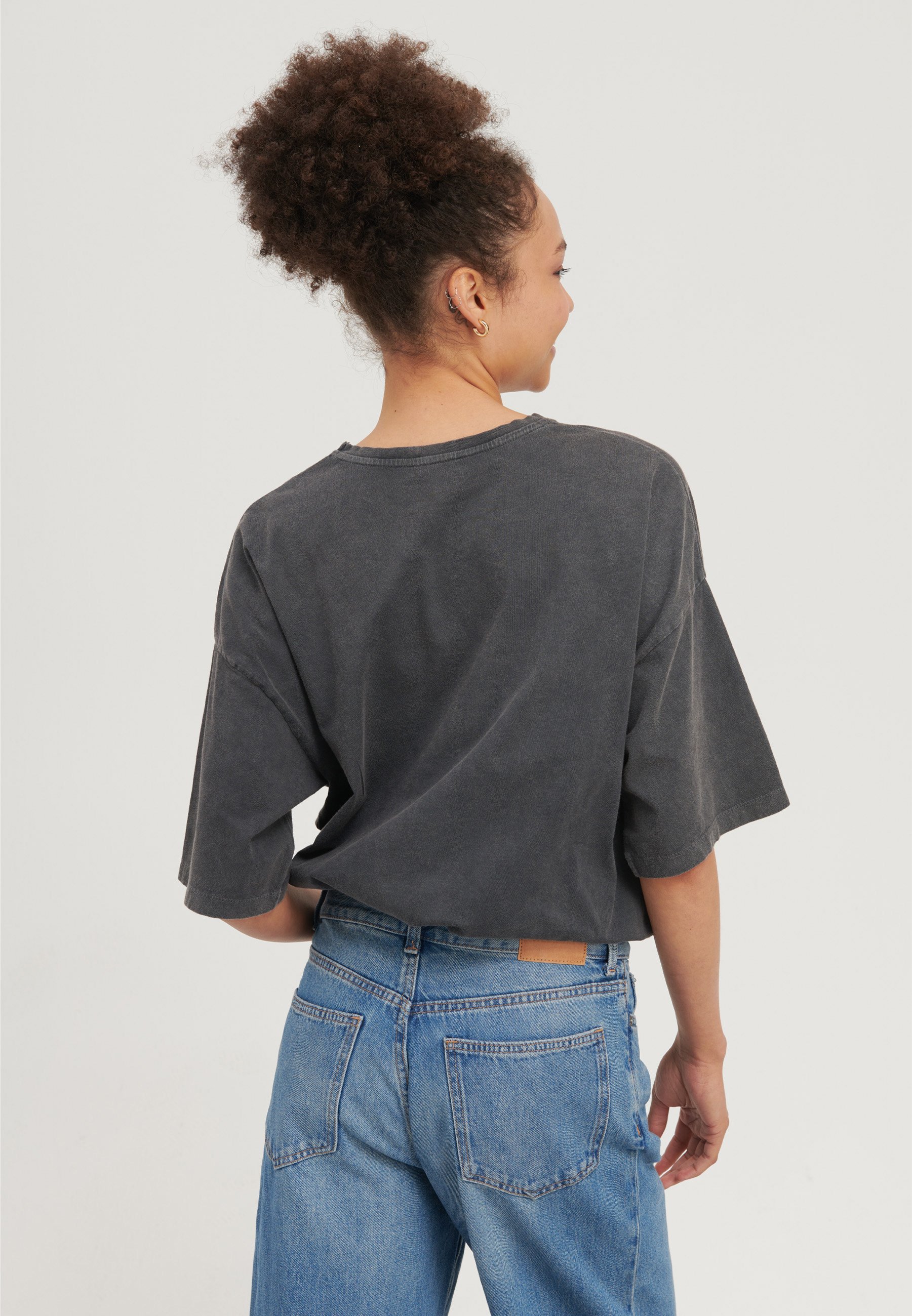 T-shirt imprimé Even&Odd - noir