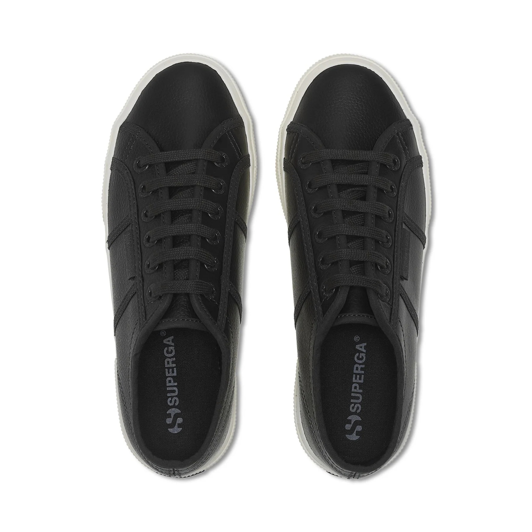 2740 PLATFORM TUMBLED LEATHER-BLACK BRISTOL-FAVORIO