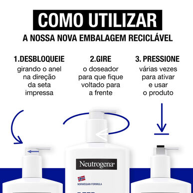 Neutrogena Deep Moisture hipoalergenski losjon za telo za suho kožo 750 ml