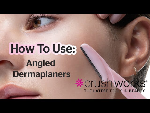 Úhlové dermaplanery Brushworks (balení 6 kusů)