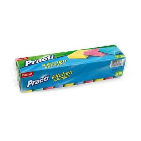 Paclan Practi gąbki do naczyń 10szt.