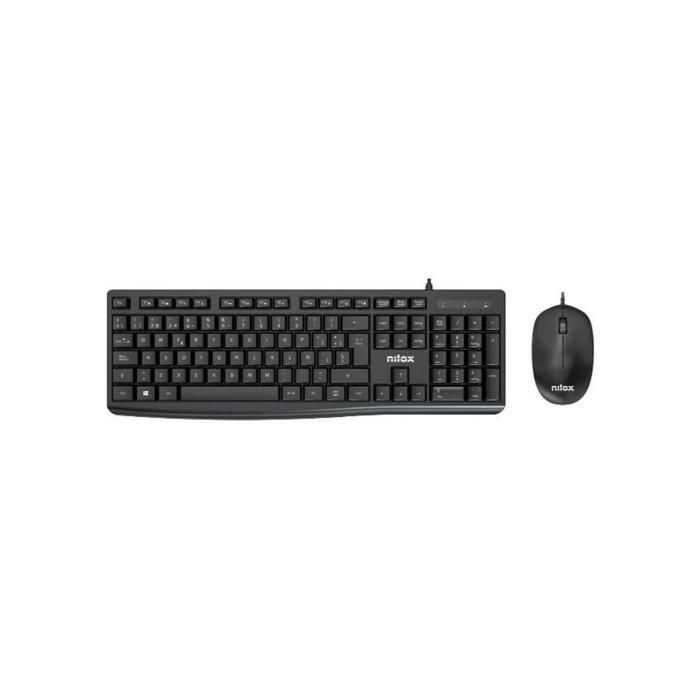 Souris d'ordinateur - Nilox - NXMOWI3014 - Filaire - Optique - 6 boutons