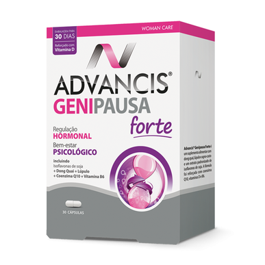 Cápsulas Advancis Regulación Hormonal Genipause Forte 30 cápsulas 30 cápsulas
