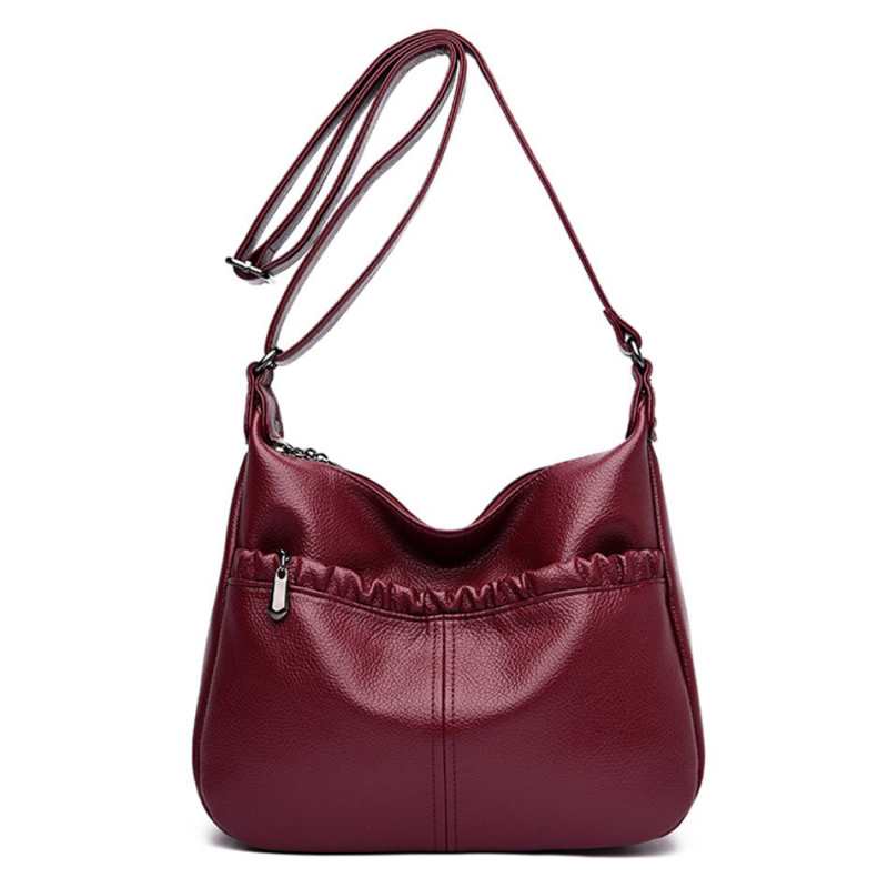 Borsa a tracolla da donna in pelle Sac A Main Top, borse a tracolla di marca da donna, borsa a spalla da donna di alta qualità