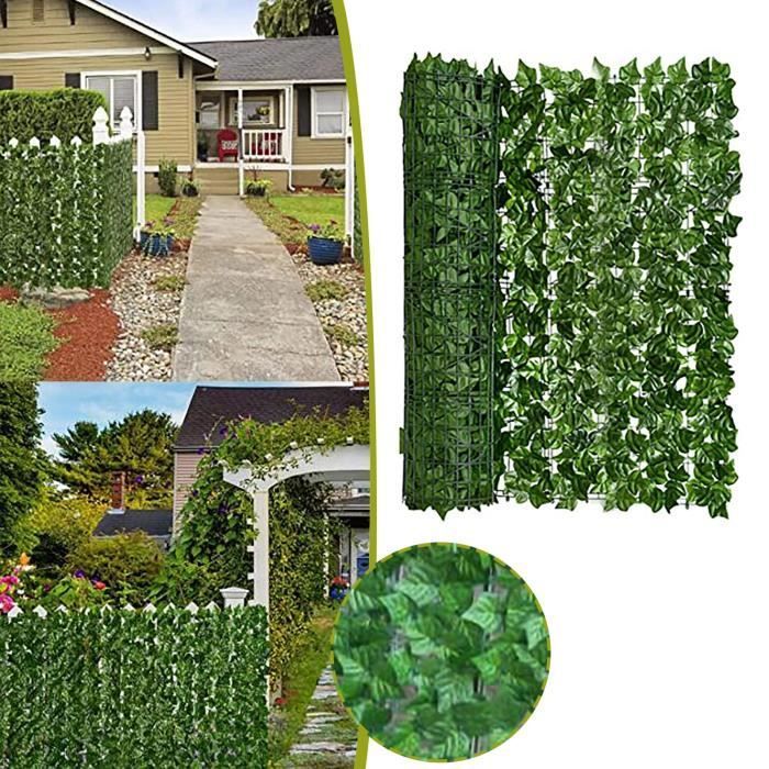 Tuinhekwerk met kunstbladeren, tuinafschermingsrol met bladeren - Type A