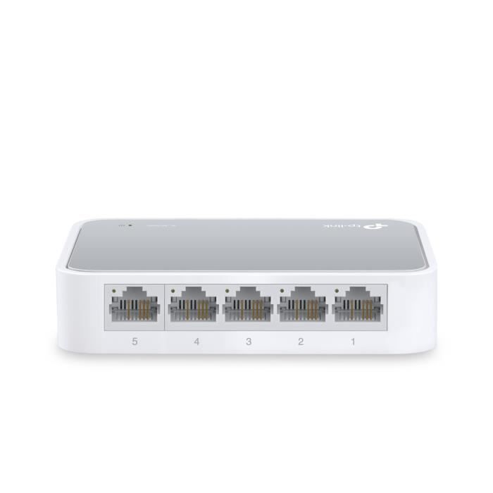 Switch de escritorio TP-LINK de 5 puertos 10/100 Mbps -SF1005D