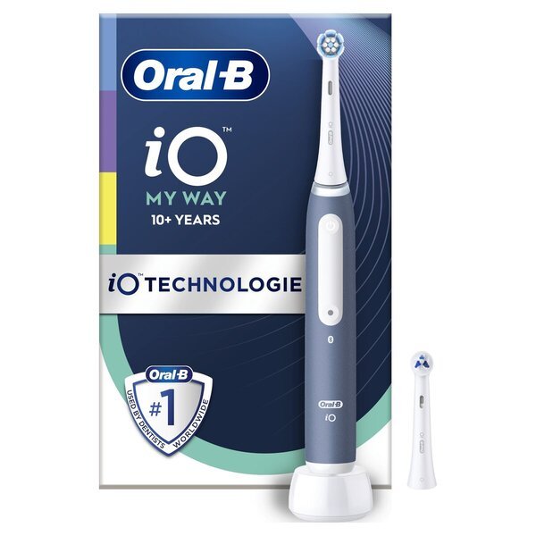 Oral-B električna četkica za zube Io My Way Teens<br>1 drška + 2 glave četkice - plava