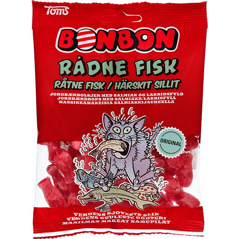 Toms Bonbon mädäntynyt kala 125 g