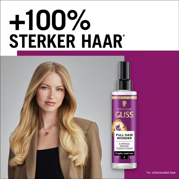 Gliss sprej protiv zapetljavanja za kosu Full Hair Wonder 200 ml<br>200ml