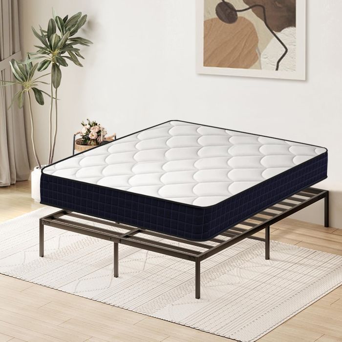 Ensemble Matelas et Sommier 160x200,Lit 160x200 avec Sommier et Matelas,Matelas 160x200x16cm