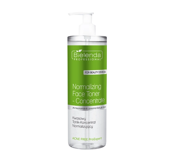 Bielenda Professional Acne Free Proexpert kwasowy tonik-normalizujący koncentrat do twarzy 500 ml
